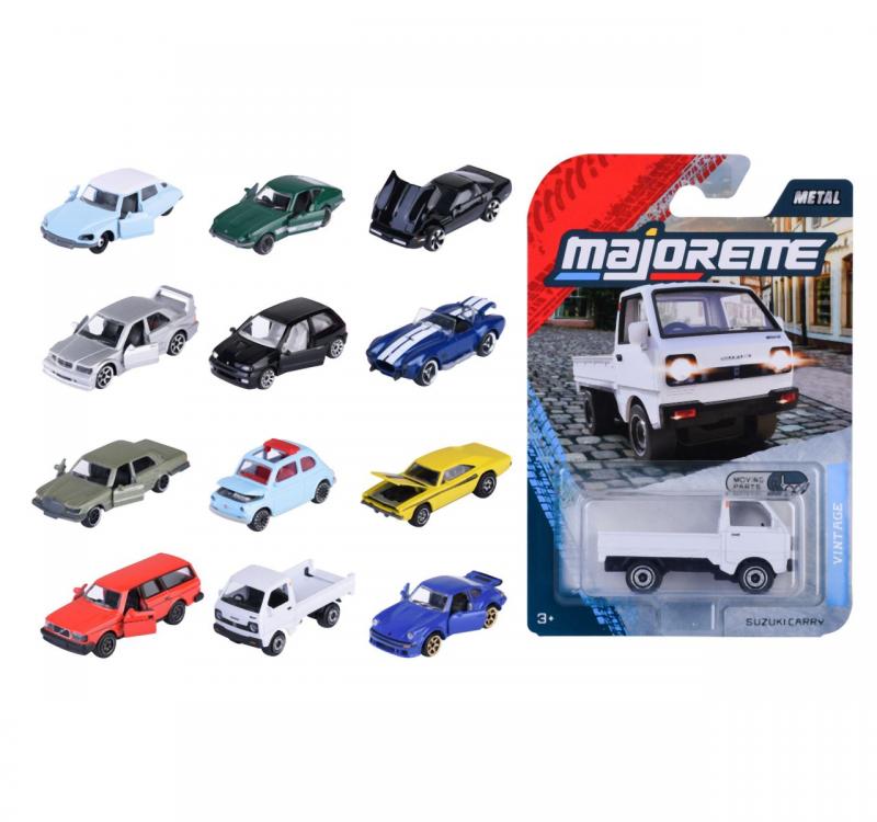 Vintage Autíčko kovové, 12 druhů